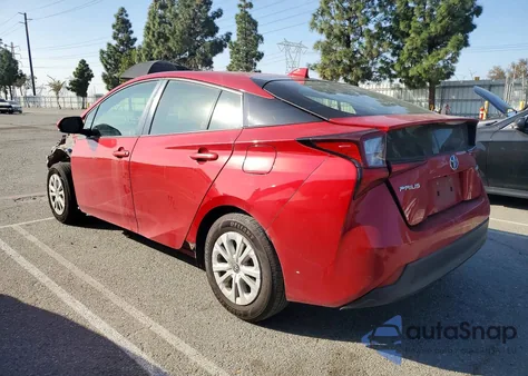 2022 Toyota Prius Night Shade z USA, uszkodzony, nr VIN JTDKAMFUXN3189799